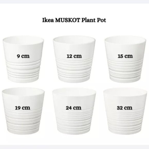 IKEA - MUSKOT Plant Pot = 15cm - Picture 13 of 14